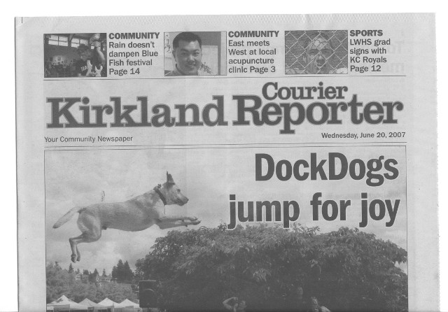 Dock Dogs Jump For Joy
